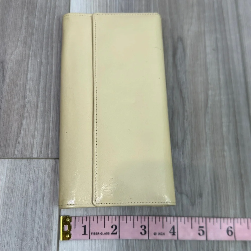 Monsac original vintage leather long wallet